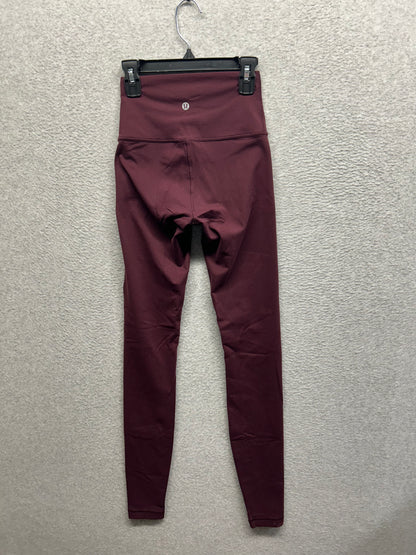 Lululemon Wunder Under High-Rise Tight 31" Size 2 Garnet