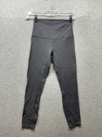 Lululemon Align Pant II 25" Size 4 Graphite Gray