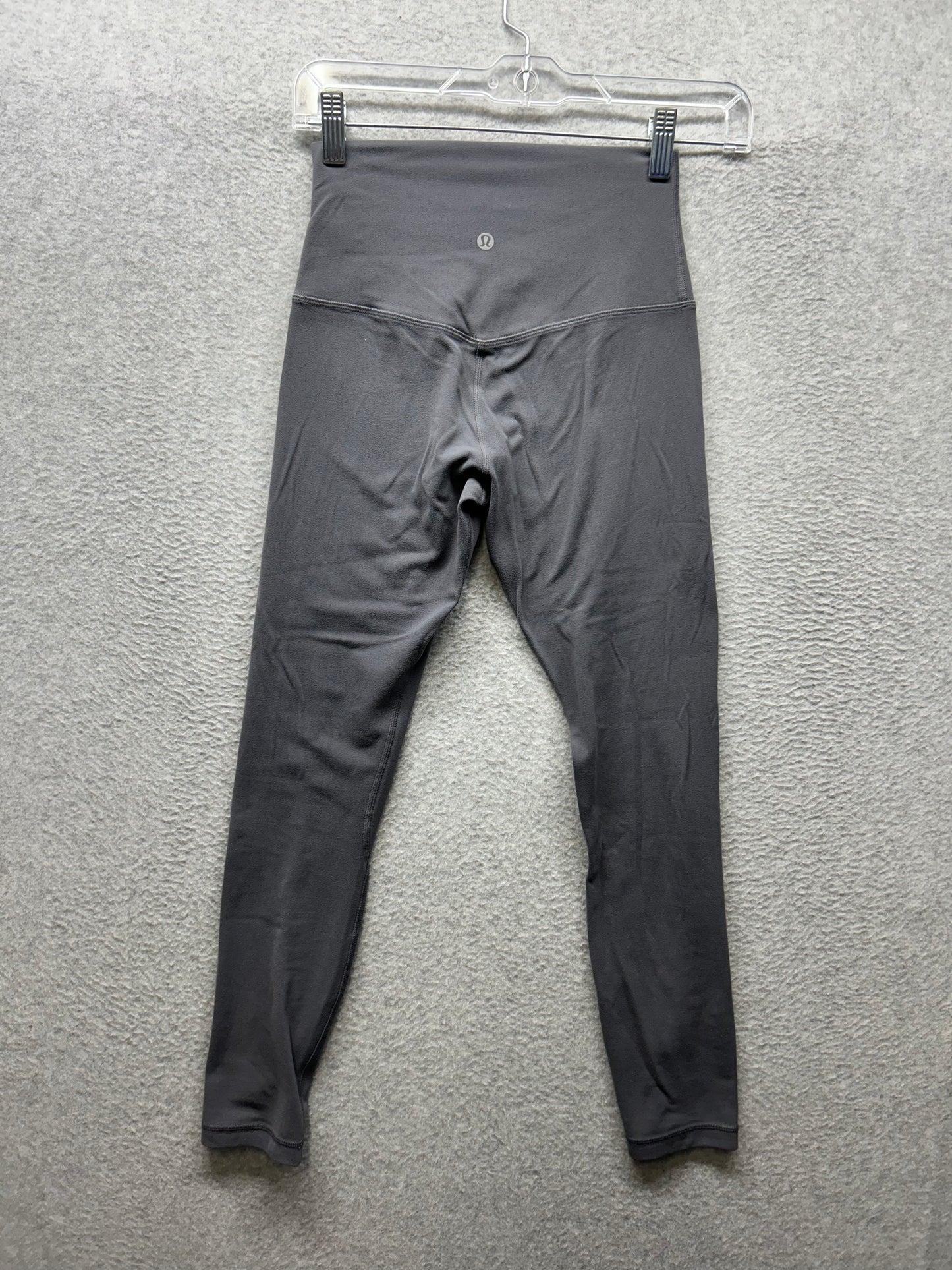Lululemon Align Pant II 25" Size 4 Graphite Gray