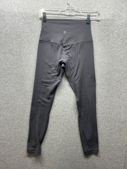 Lululemon Align Pant II 25" Size 4 Graphite Gray