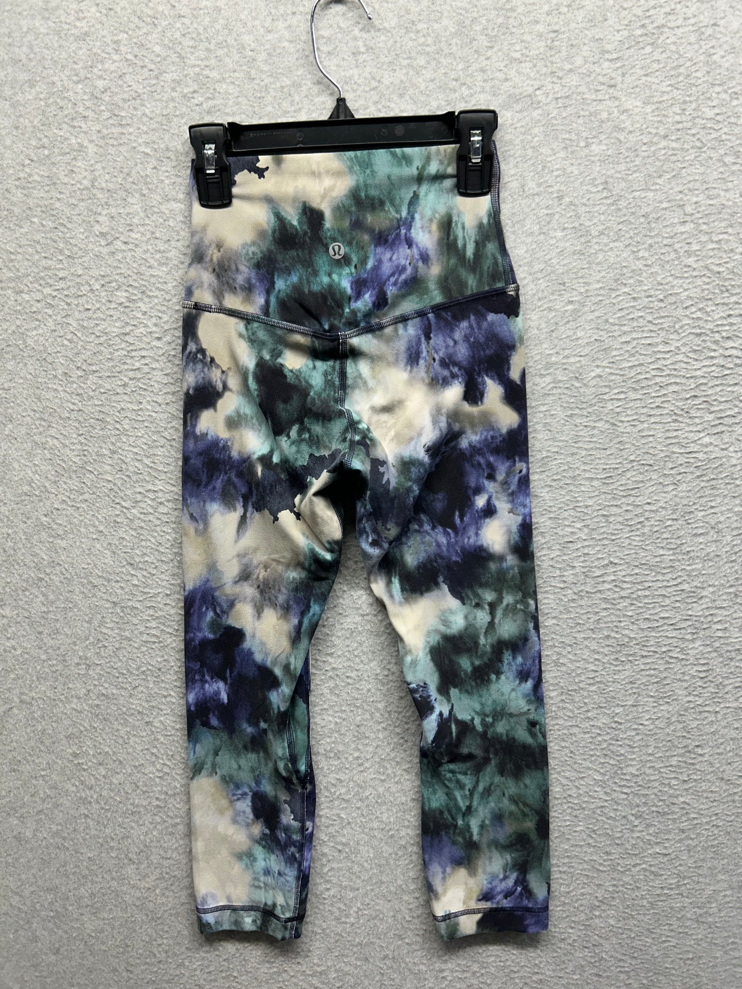 Lululemon Align High-Rise Crop 21" Size 2 Meteor Wash Print Multi