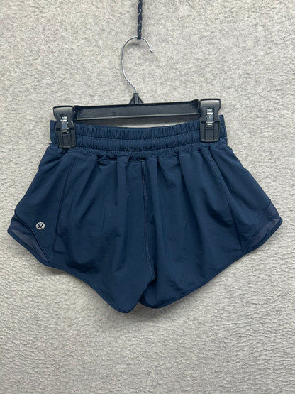 Lululemon Hotty Hot Short II 2.5" Size 2 True Navy