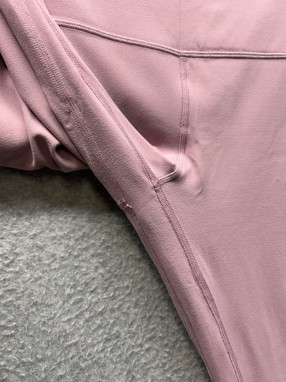 Lululemon Align Super-High Rise Pant 28" Size 6 Pink Taupe