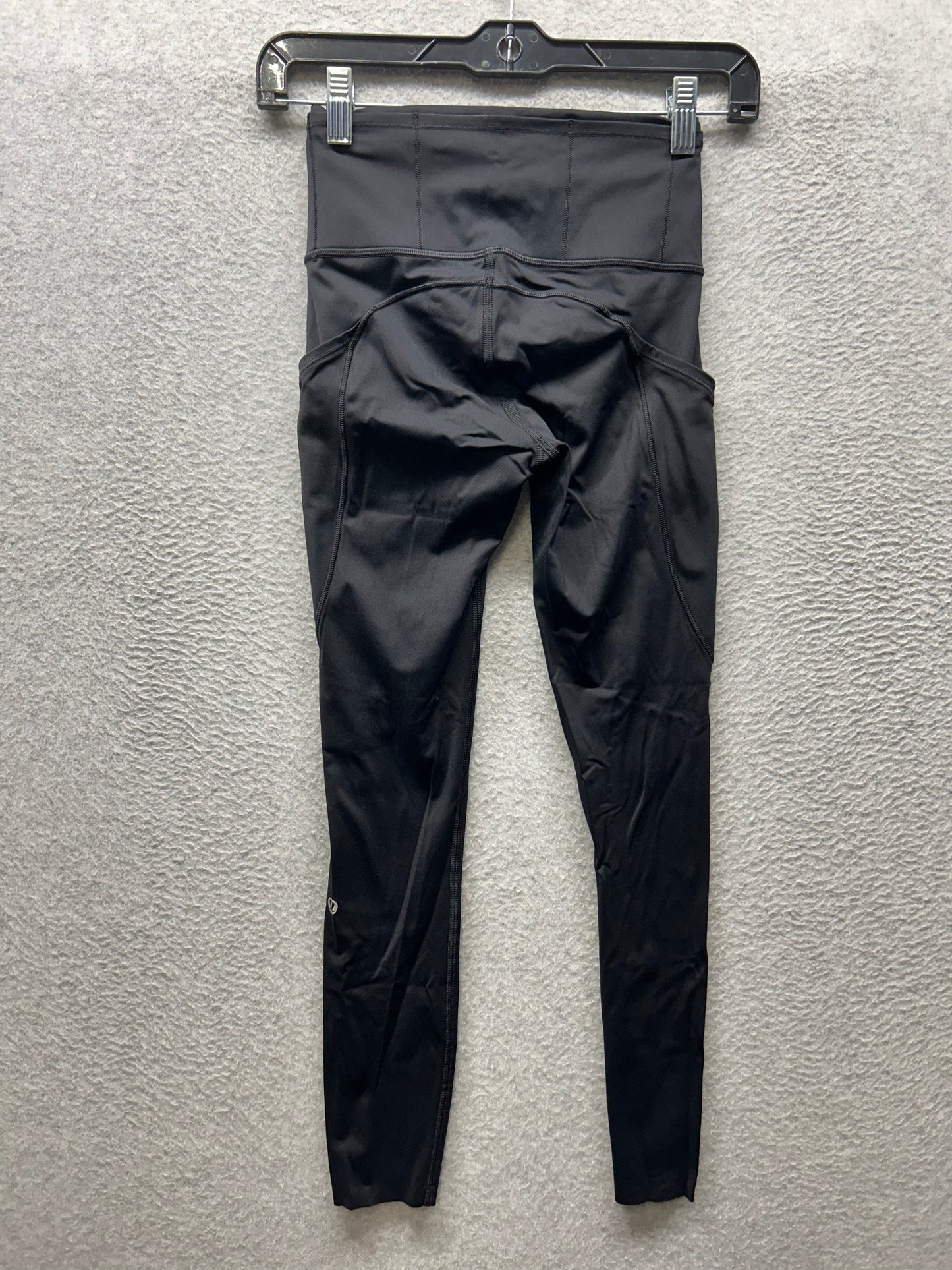 Lululemon Fast & Free 7/8 Tight II Non-Reflective Nulux 25" Size 2 Black