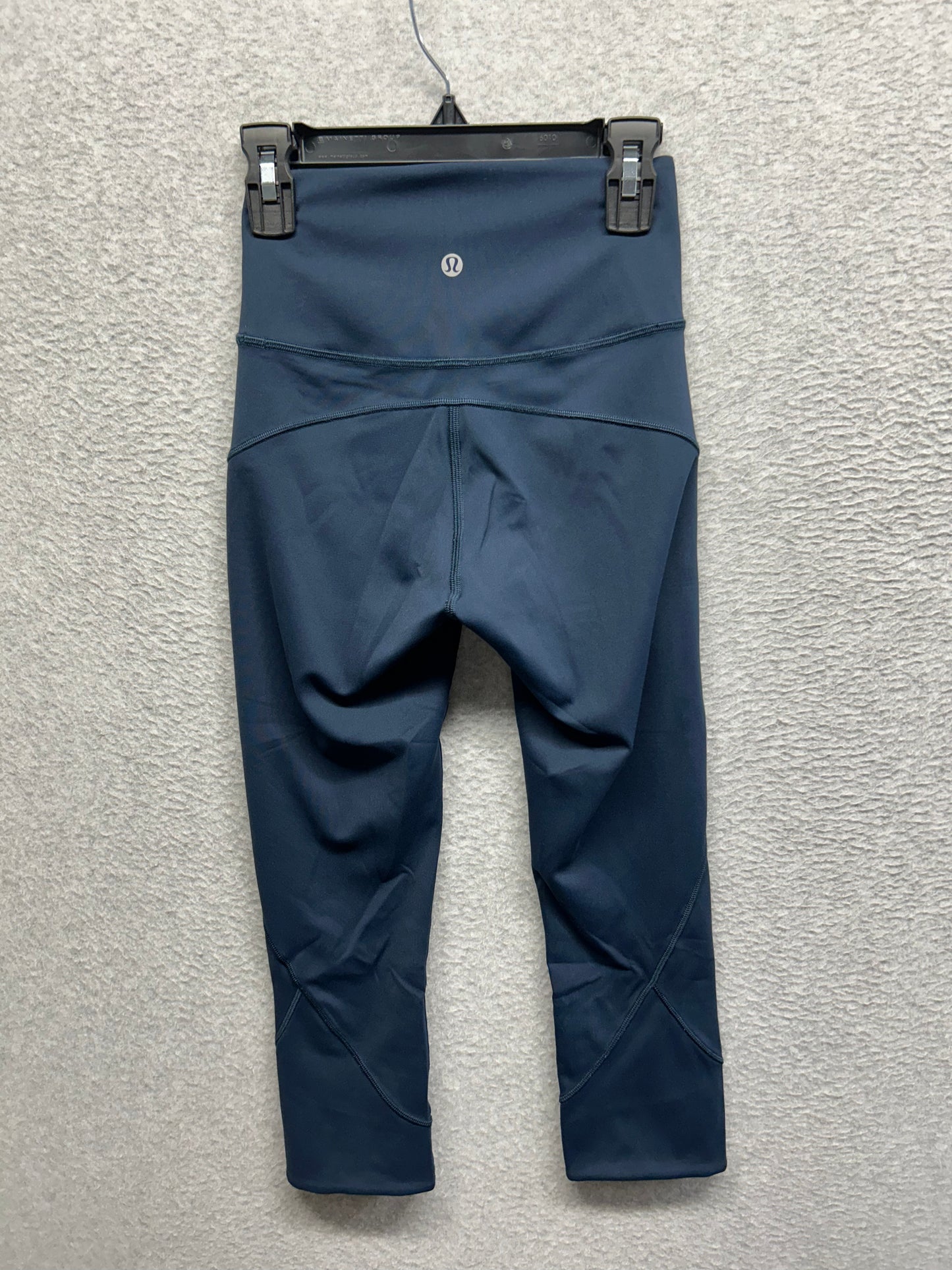 Lululemon In Movement Crop 19" Size 2 Nocturnal Teal