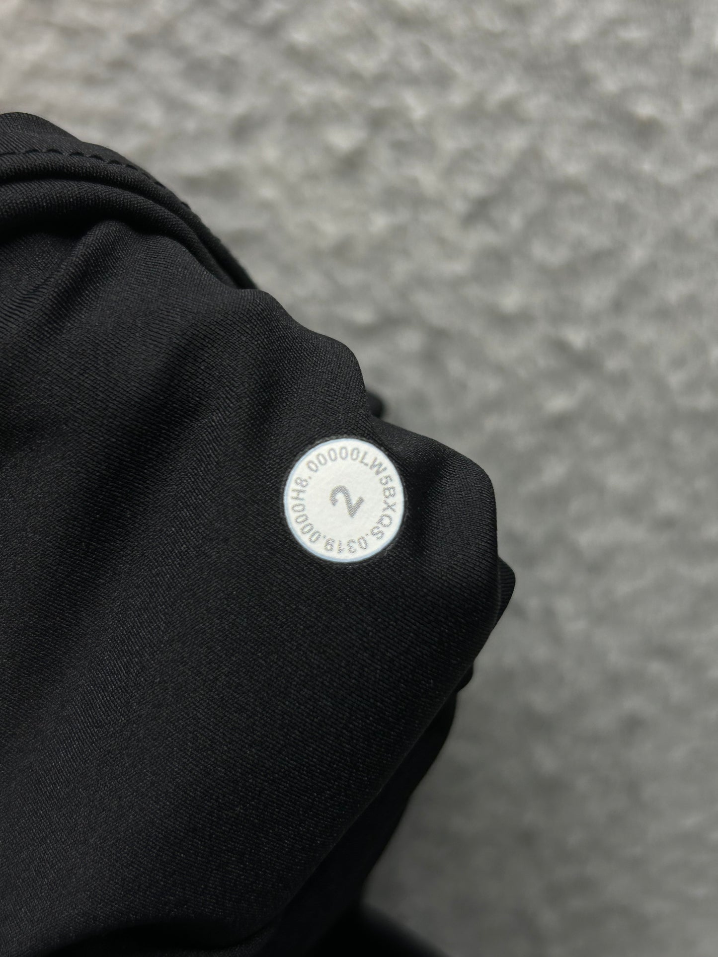 Lululemon Fast & Free 7/8 Tight II Non-Reflective Nulux 25" Size 2 Black