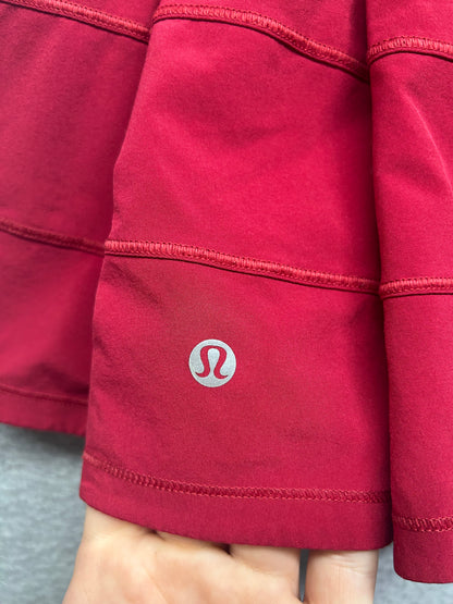 FLAWED Lululemon Pace Rival Skirt 13" Size 2 Scarlet