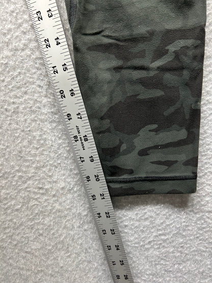 Lululemon Align Crop 21" Size 4 Incognito Camo Multi Gator Green