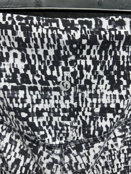 Lululemon Align Pant 28" Size 2 Urban Block Ice Grey Black