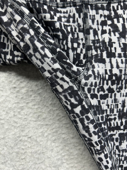 Lululemon Align Pant 28" Size 2 Urban Block Ice Grey Black