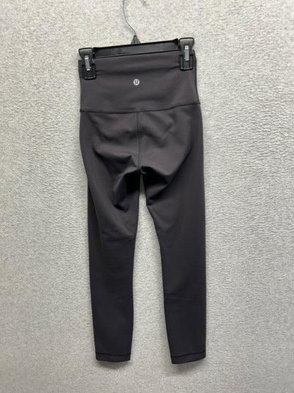 Lululemon Wunder Train High-Rise Crop 23" Size 2 Black