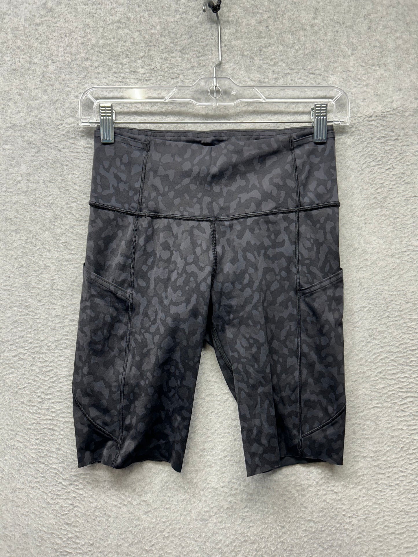 Lululemon Fast And Free Short 10" Size 6  Formation Camo Deep Coal Multi