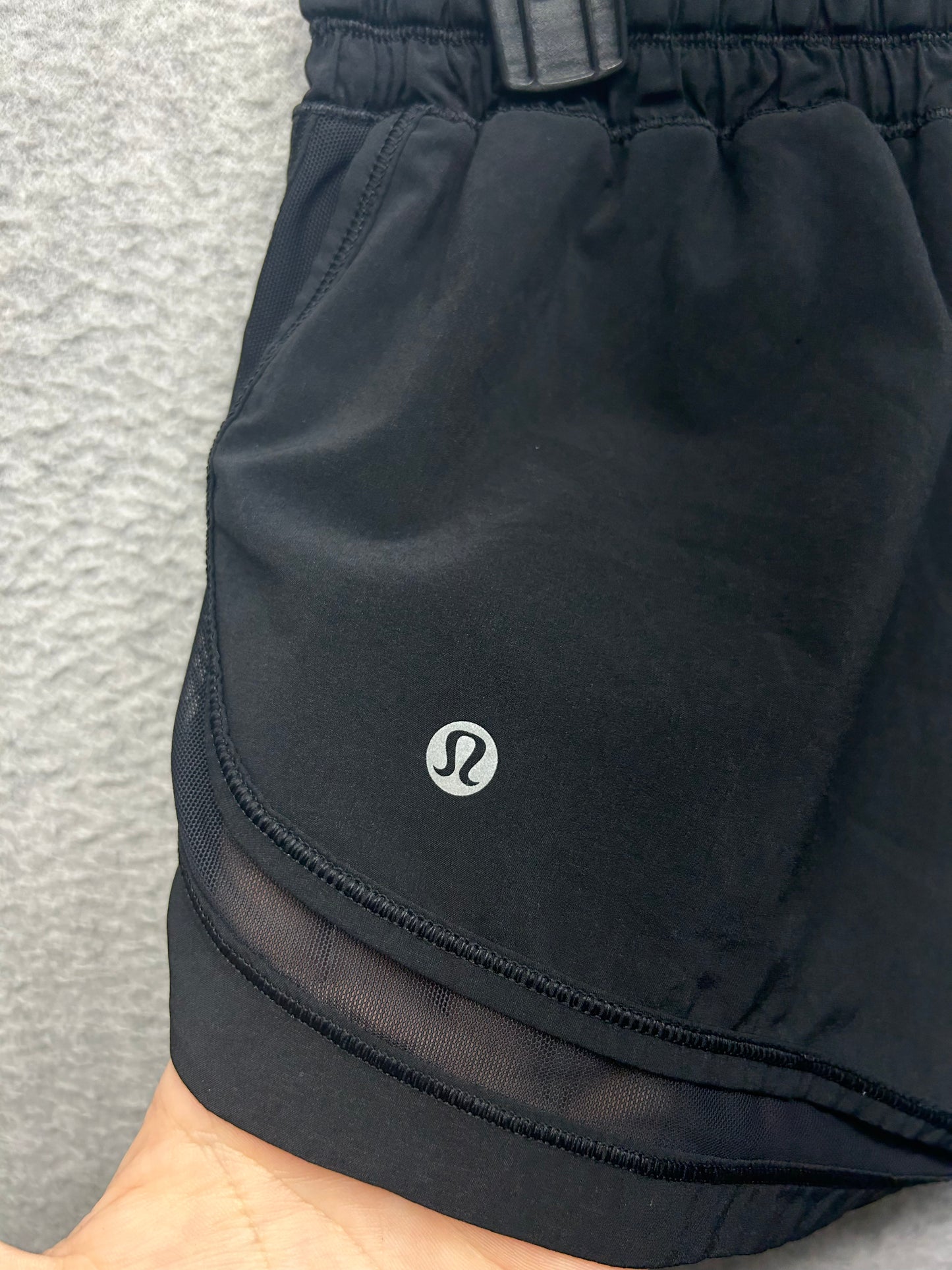 Lululemon Make A Move Short 3" Size 4 Black