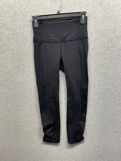Lululemon On Your Mark Crop 23" Size 4 Black
