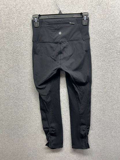 Lululemon On Your Mark Crop 23" Size 4 Black