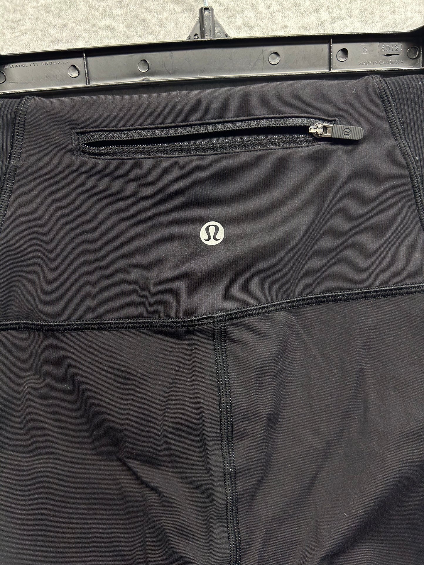 Lululemon On Your Mark Crop 23" Size 4 Black
