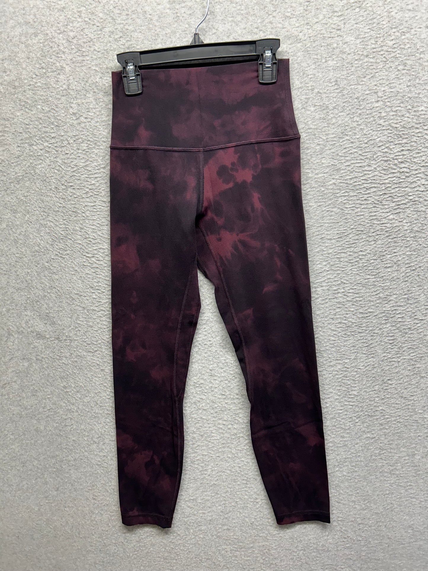 Lululemon Align Pant 25" Size 4 Diamond Dye Cassis Black
