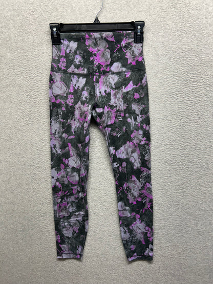 Lululemon Align Pant II 25" Size 4 Floral Shift Multi