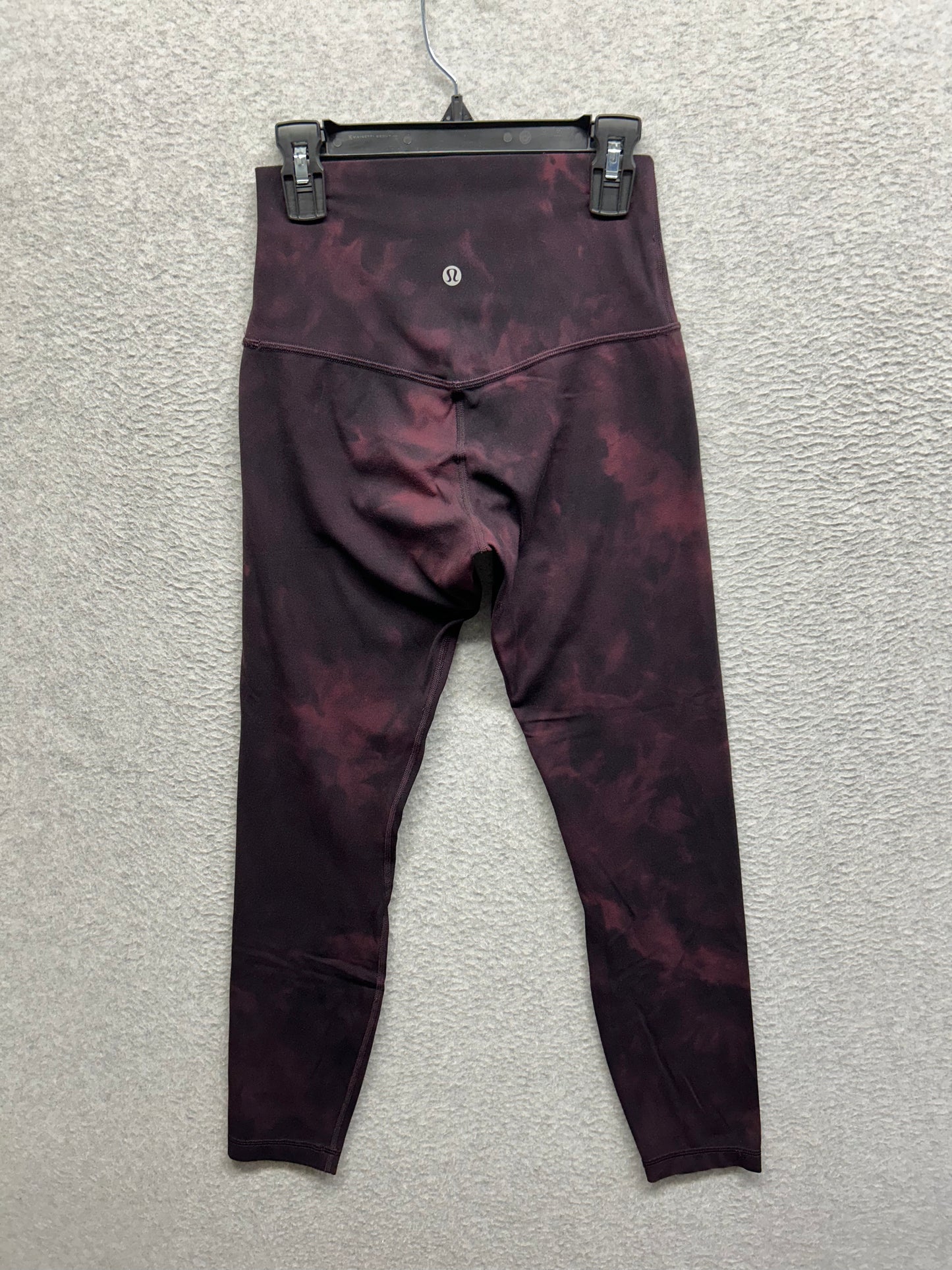 Lululemon Align Pant 25" Size 4 Diamond Dye Cassis Black