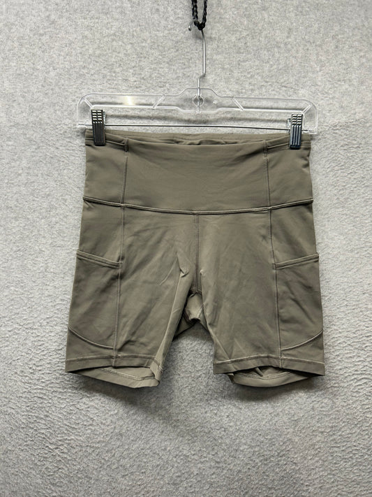 Lululemon Fast and Free Short 6" Size 6 Dark Olive