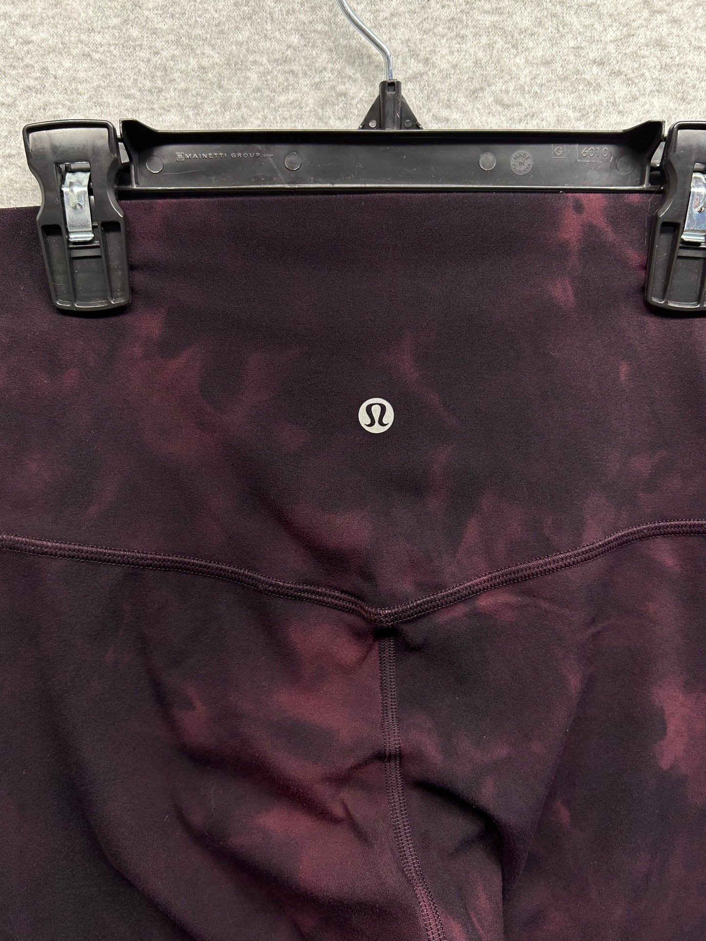 Lululemon Align Pant 25" Size 4 Diamond Dye Cassis Black