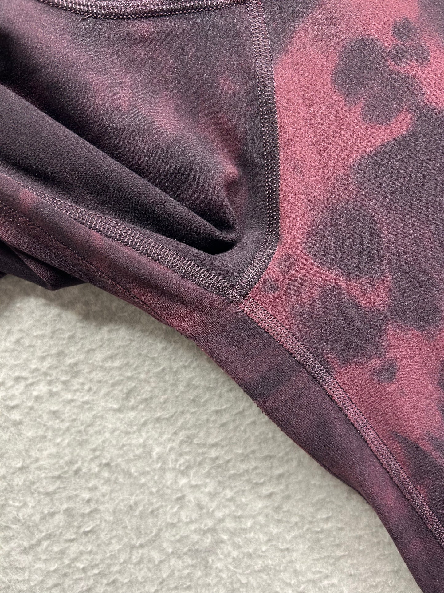 Lululemon Align Pant 25" Size 4 Diamond Dye Cassis Black