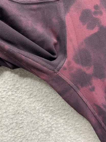 Lululemon Align Pant 25" Size 4 Diamond Dye Cassis Black