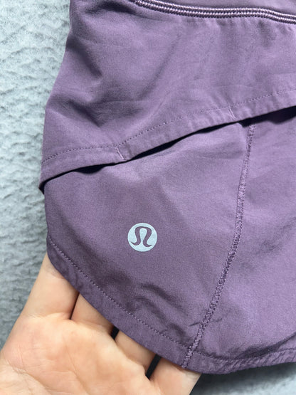 Lululemon Speed Up Short 2.5" Size 4 Smoked Mulberry