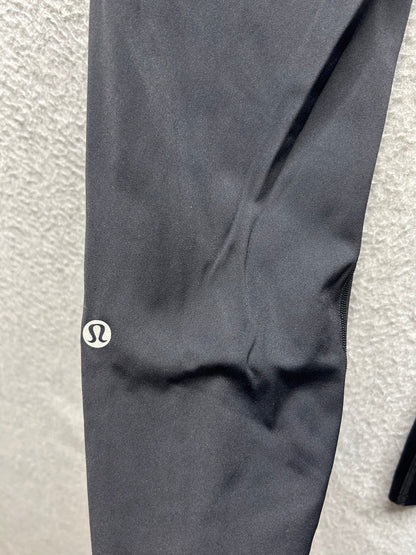 Lululemon Fast and Free High-Rise Crop 23" Size 8 Black