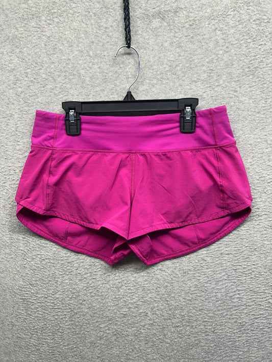 Lululemon Speed Up Short 2.5" Size 4 Fantom Fuchsia