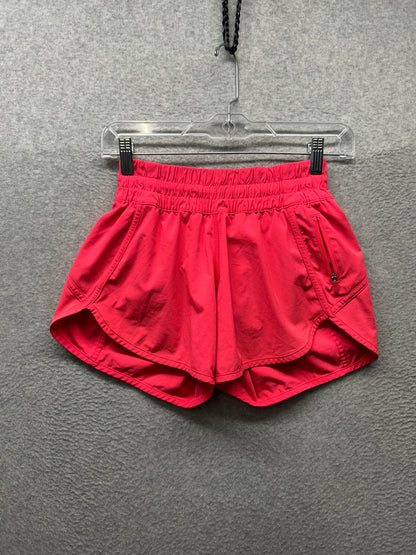 Lululemon Tracker Short V 4" Size 4 Razzle