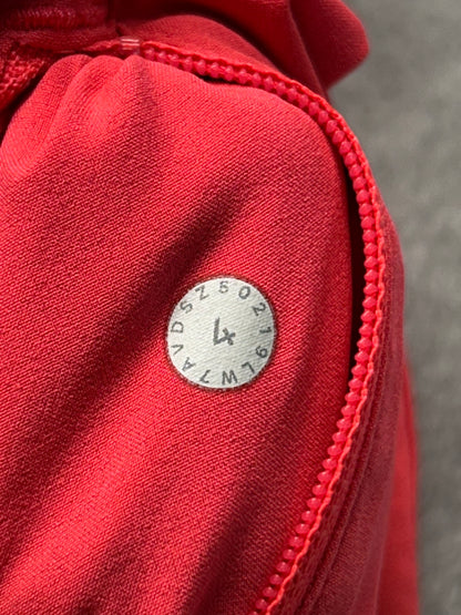 Lululemon Tracker Short V 4" Size 4 Razzle