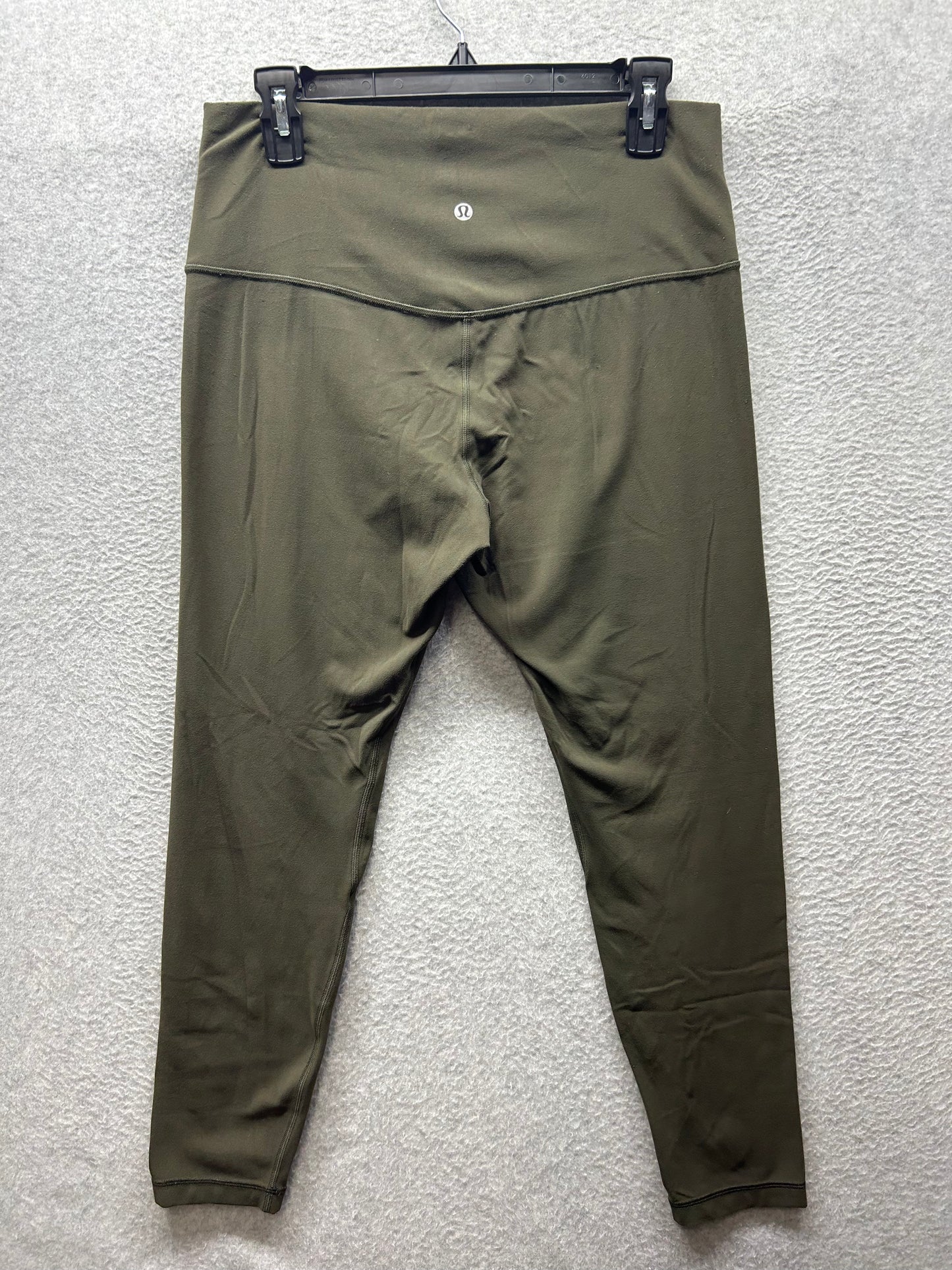 Lululemon Align Pant II 25" Size 12 Military Green