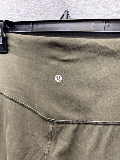 Lululemon Align Pant II 25" Size 12 Military Green