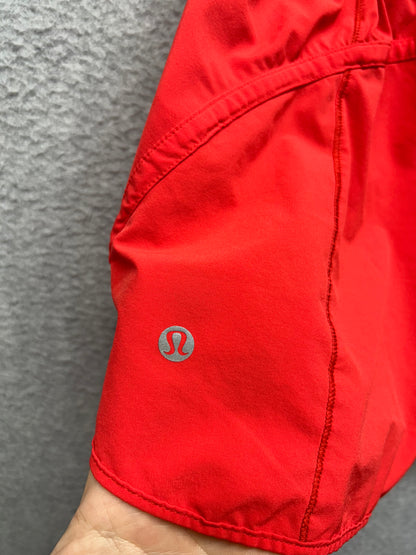 Lululemon Track That Short 5" Size 4 Dark Red