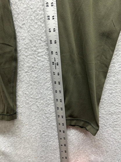 Lululemon Align Pant II 25" Size 12 Military Green