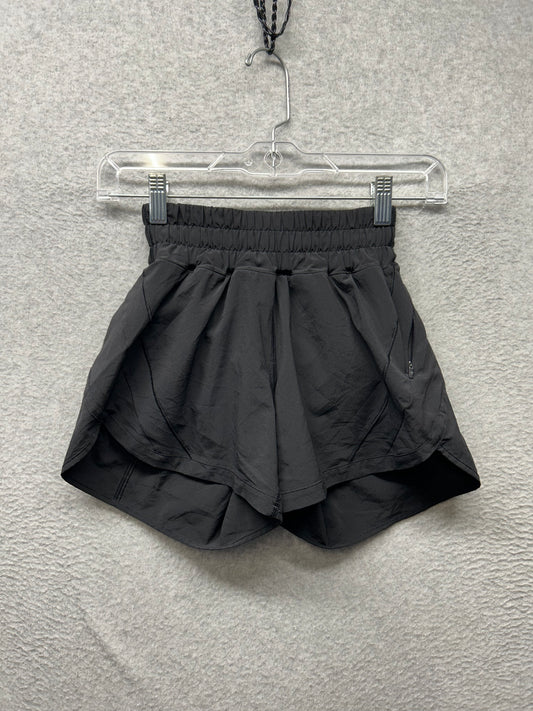 Lululemon Track That Short 5" Size 0 Black