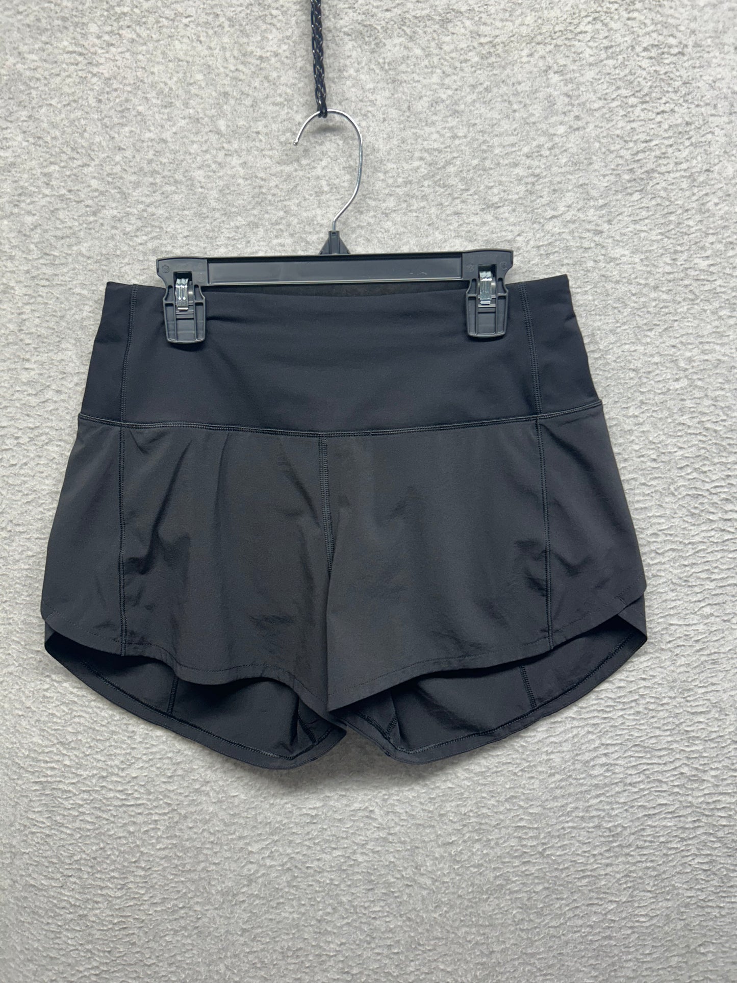 Lululemon Speed Up Short Long High-Rise 4" Size 4 (Square) Black