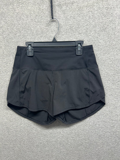 Lululemon Speed Up Short Long High-Rise 4" Size 4 (Square) Black