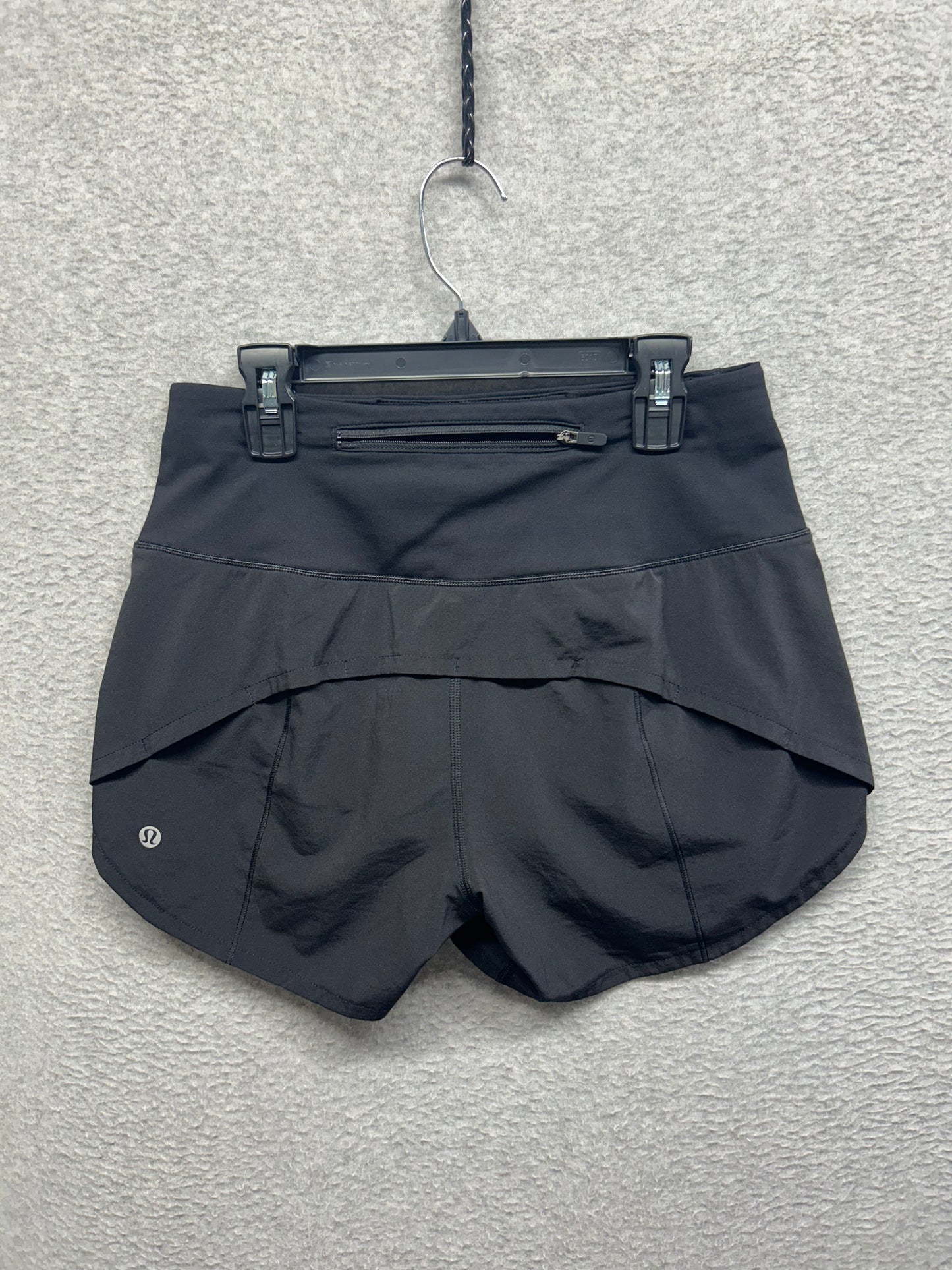 Lululemon Speed Up Short Long High-Rise 4" Size 4 (Square) Black