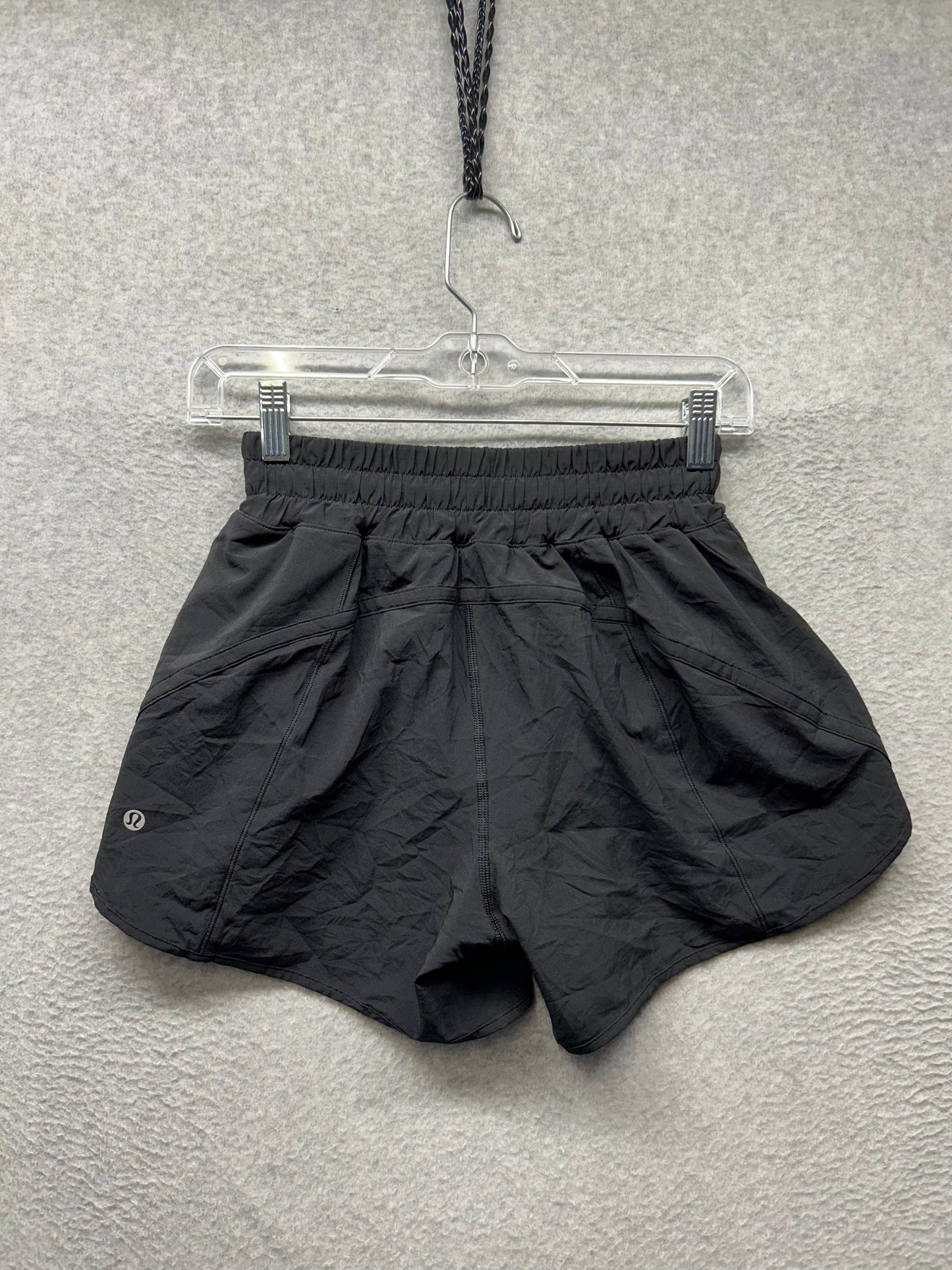 Lululemon Track That Short 5" Size 4 Black