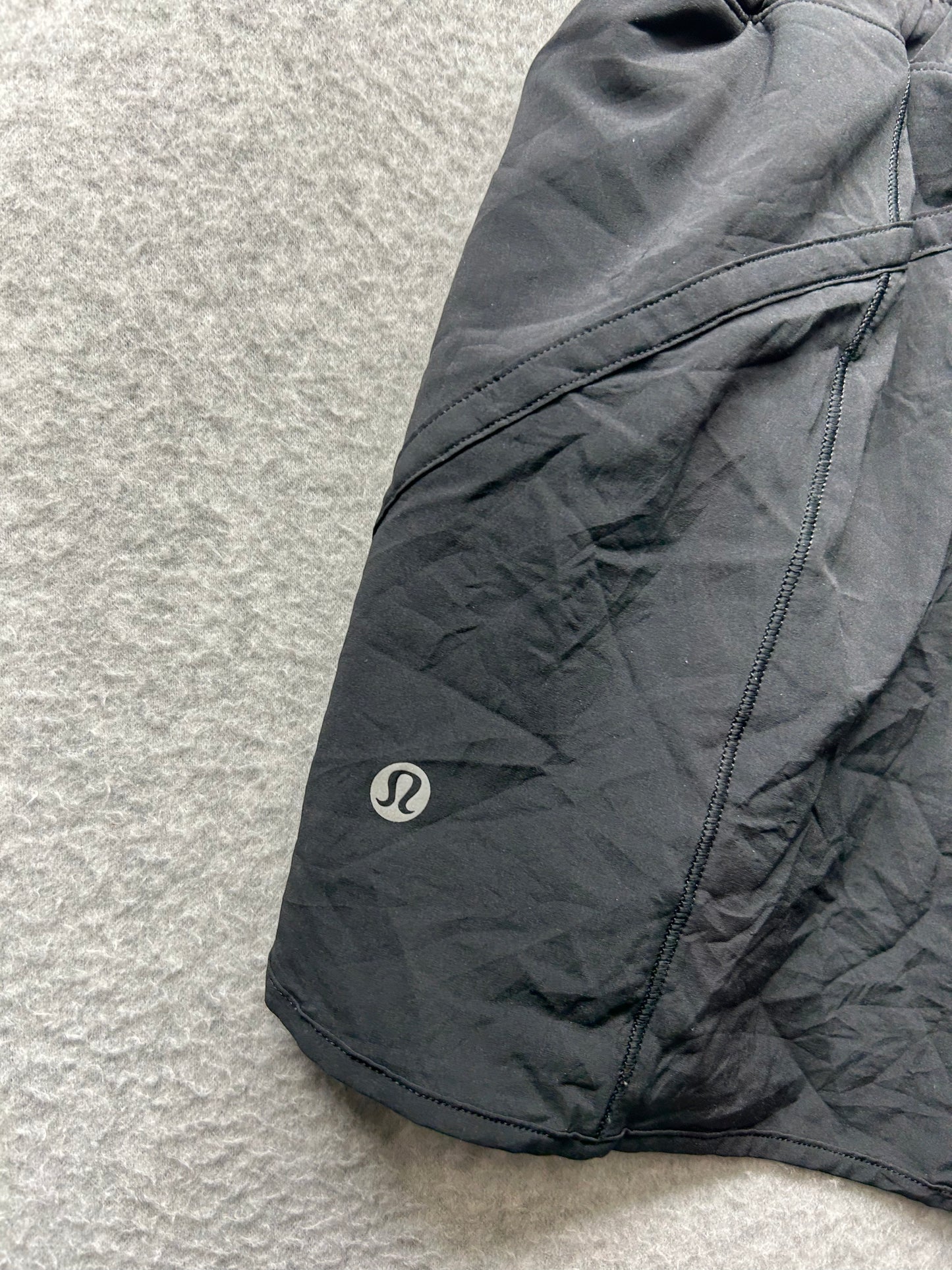 Lululemon Track That Short 5" Size 4 Black