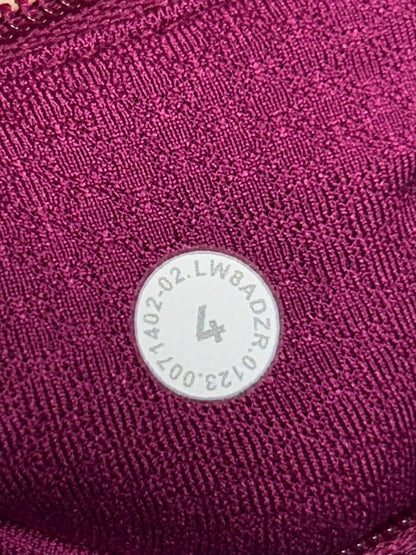 Lululemon Pace Rival Mid-Rise Skirt Size 4 Magenta Purple