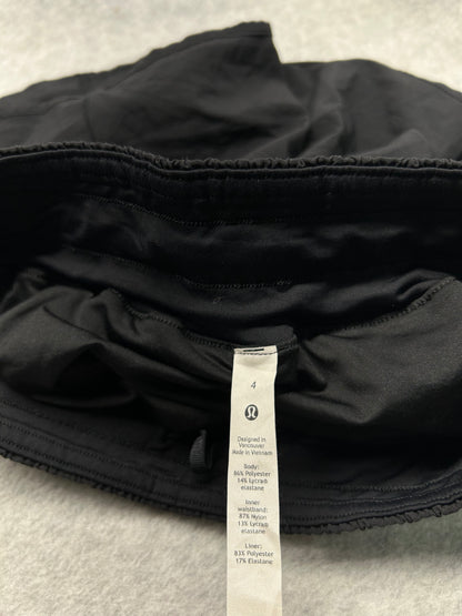 Lululemon Track That Short 5" Size 4 Black