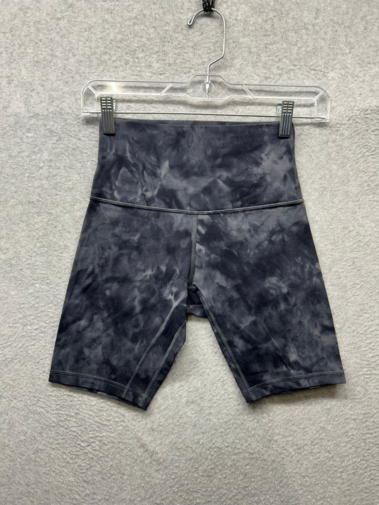 Lululemon Align Short 8" Size 4 Diamond Dye Pitch Grey Graphite Gray