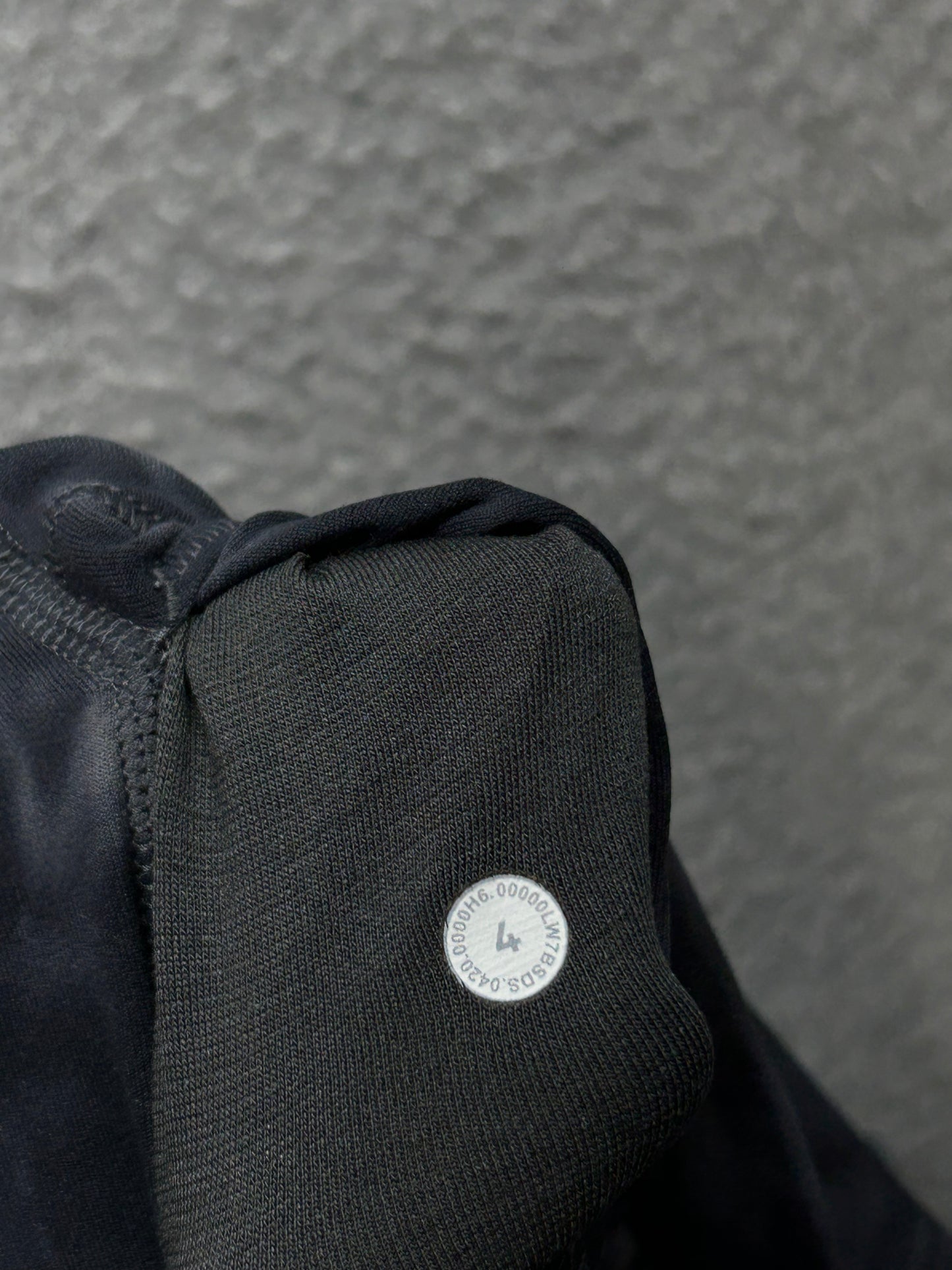Lululemon Align Short 8" Size 4 Diamond Dye Pitch Grey Graphite Gray