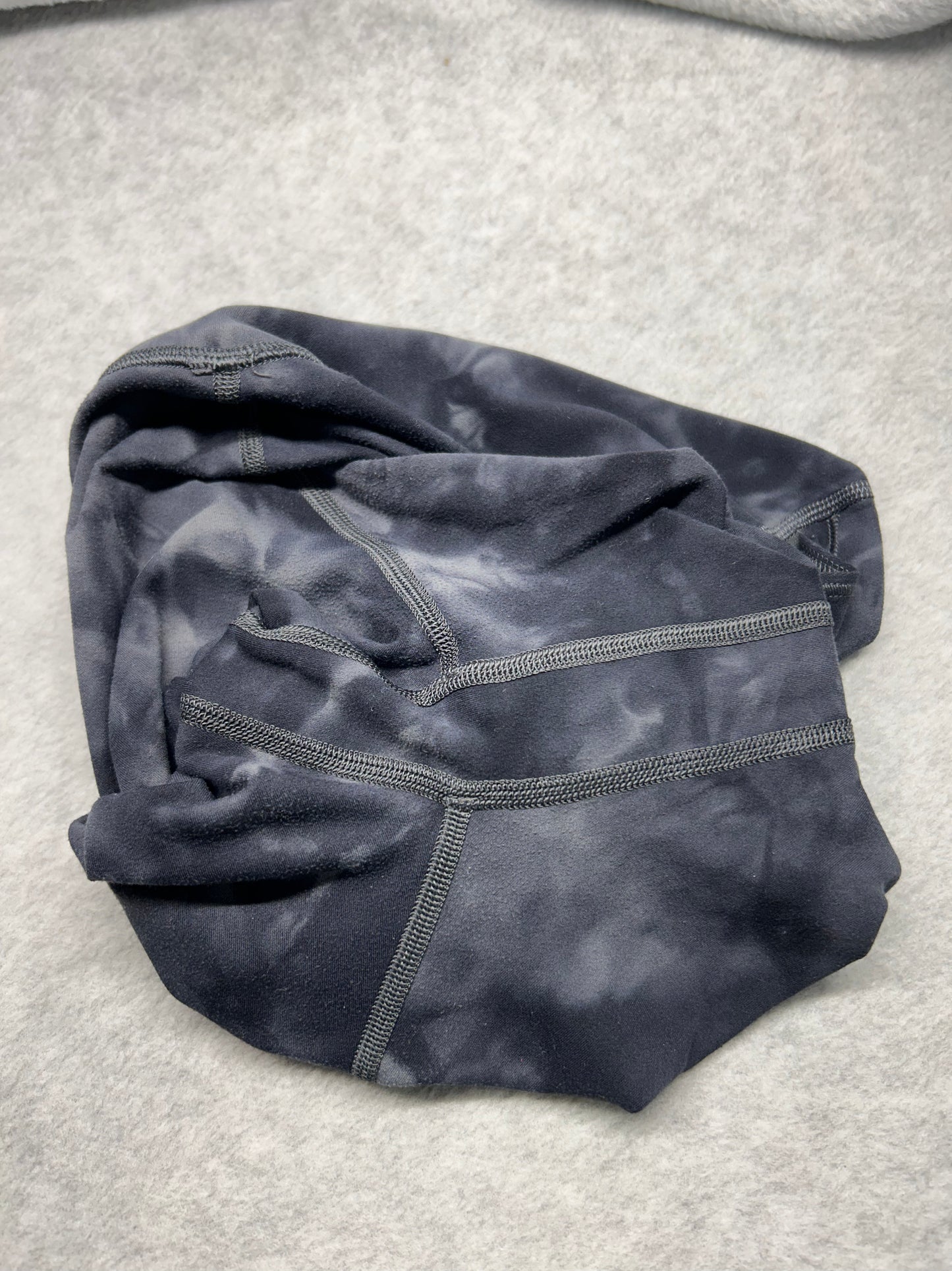Lululemon Align Short 8" Size 4 Diamond Dye Pitch Grey Graphite Gray