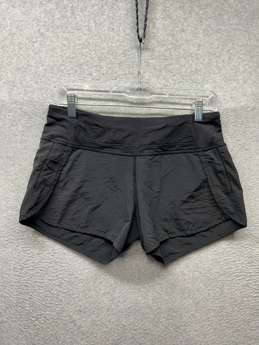 Lululemon Run Times Short 4" Size 6 Black