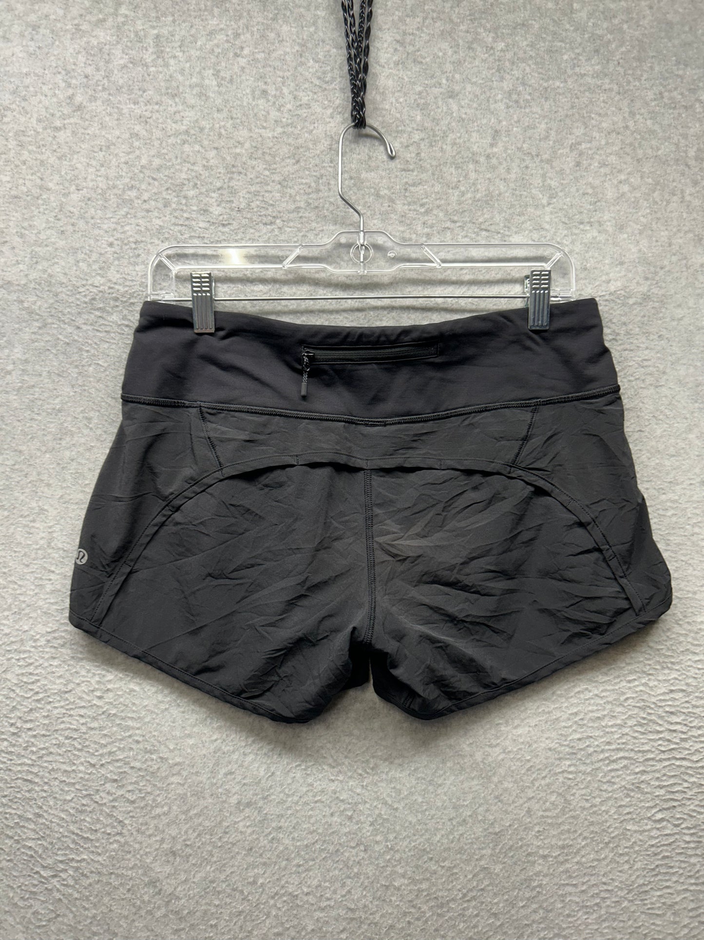 Lululemon Run Times Short 4" Size 6 Black