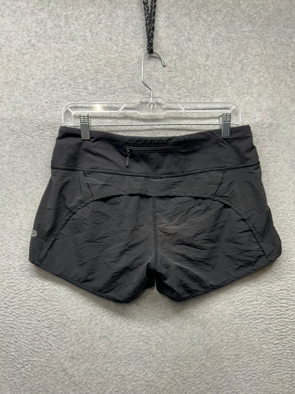 Lululemon Run Times Short 4" Size 6 Black